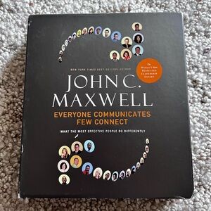 John Maxwell “Everyone communicates, few connect. 3Disc CD. Success leadership.